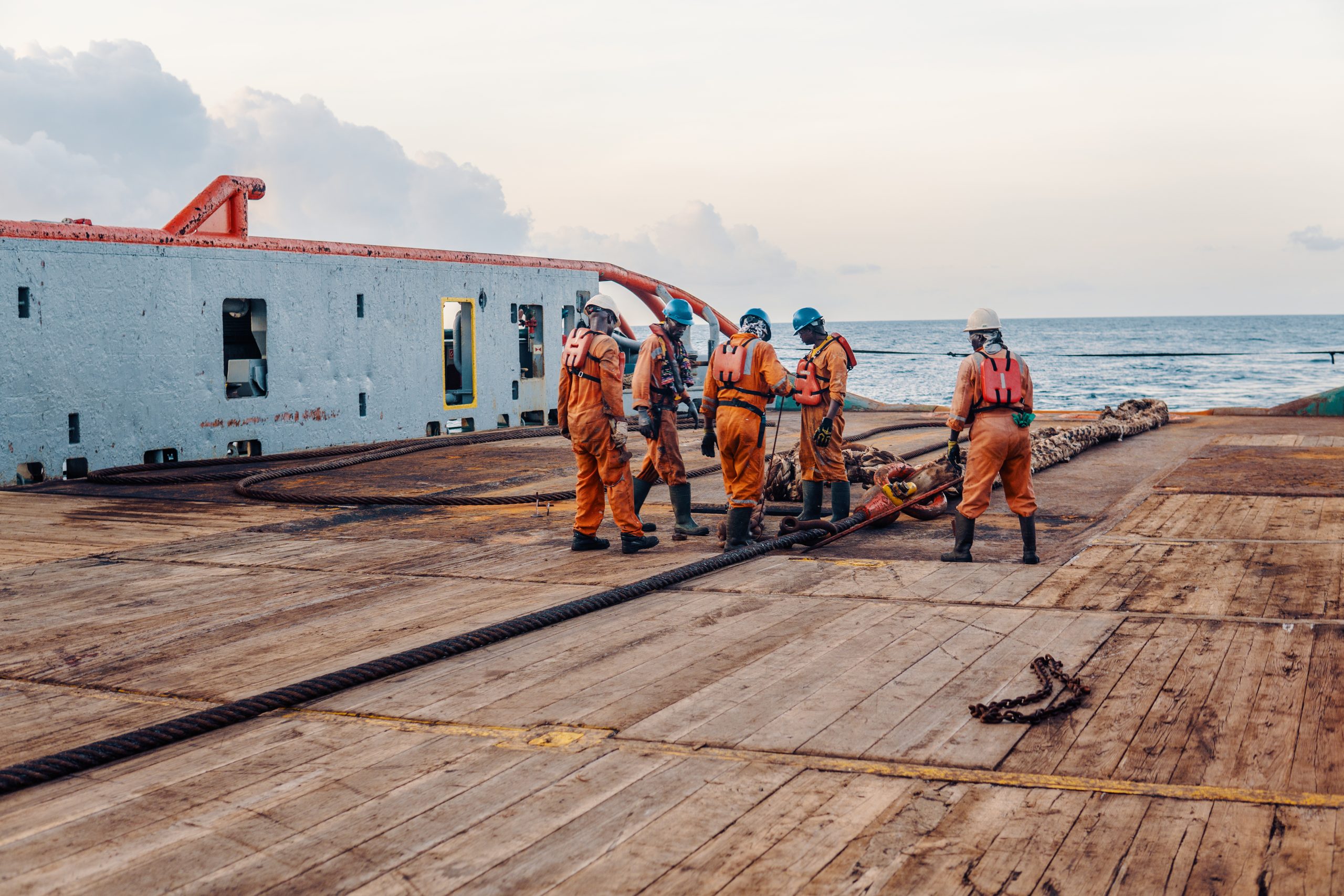 Seafarers at work